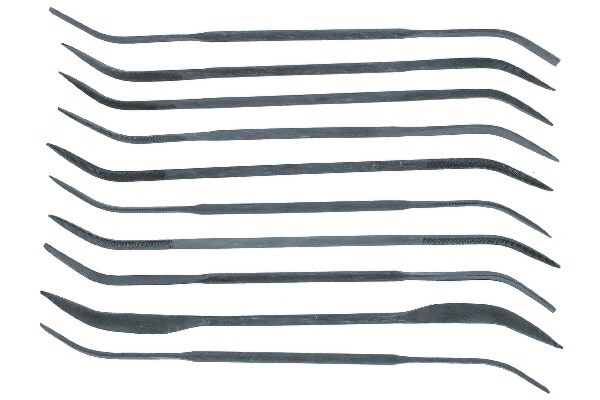 Fil Buet Curved File Set - 10 st Vallejo