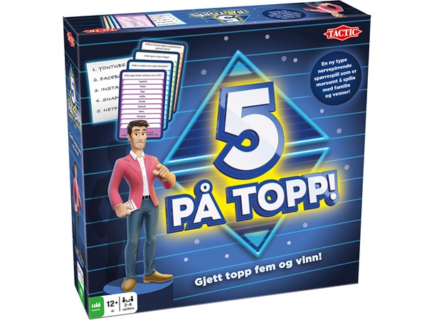 5 på topp Brettspill Norsk utgave 