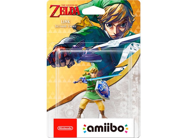 Amiibo Figur Link Skyward Sword The Legend of Zelda Collection 