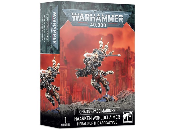 Chaos Space Marines Haarken Worldclaimer Warhammer 40K 