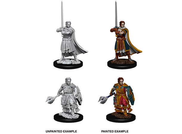 D&D Figur Nolzur Human Cleric Male Nolzur's Marvelous Miniatures - Ej målad 