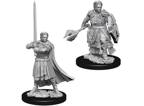 D&D Figur Nolzur Human Cleric Male Nolzur's Marvelous Miniatures - Ej målad 