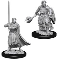 D&D Figur Nolzur Human Cleric Male Nolzur's Marvelous Miniatures - Ej målad