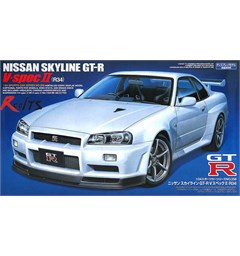 Nissan Skyline GT-R V-spec II R34 Tamiya 1:24 Byggsats