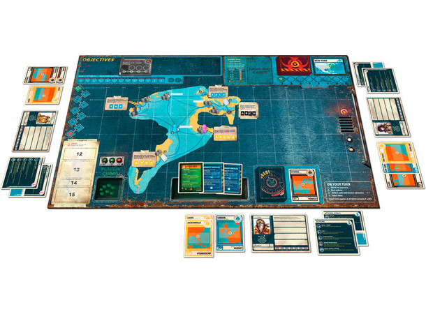 Pandemic Legacy Season 2 Yellow Brädspel 
