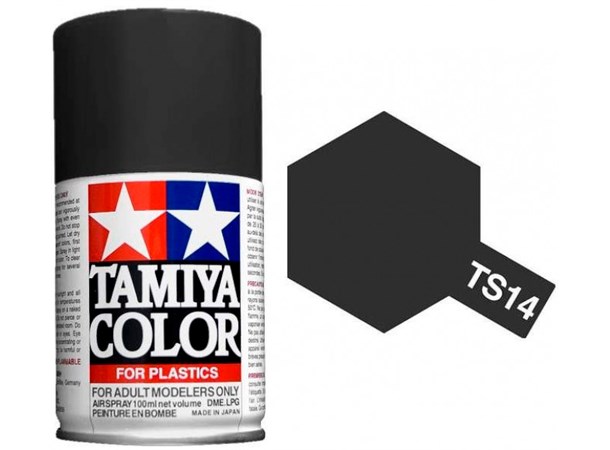 Tamiya Airspray TS-14 Black Tamiya 85014 - 100ml