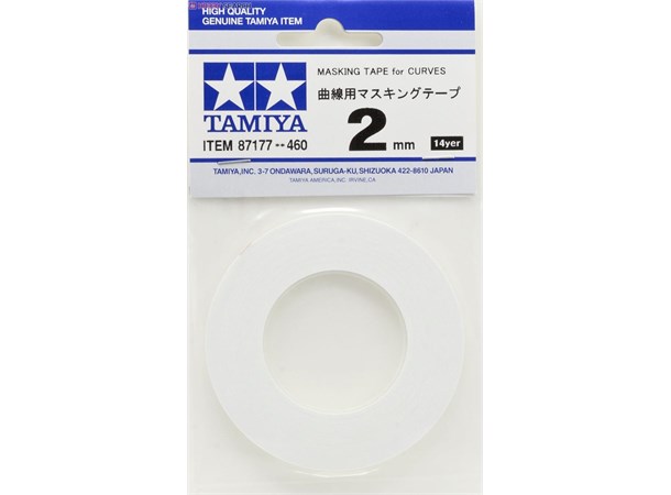Tamiya Masking Tape For Curves - 2mm 