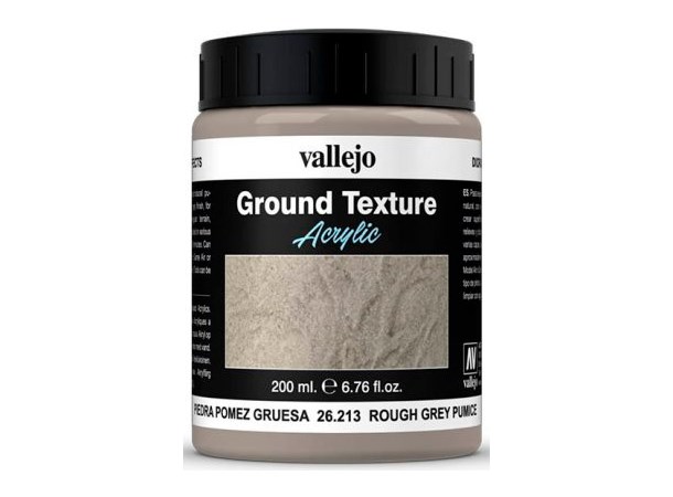 Vallejo Texture Grey Pumice 200 ml Resinpasta - Ground Texture Acrylic 