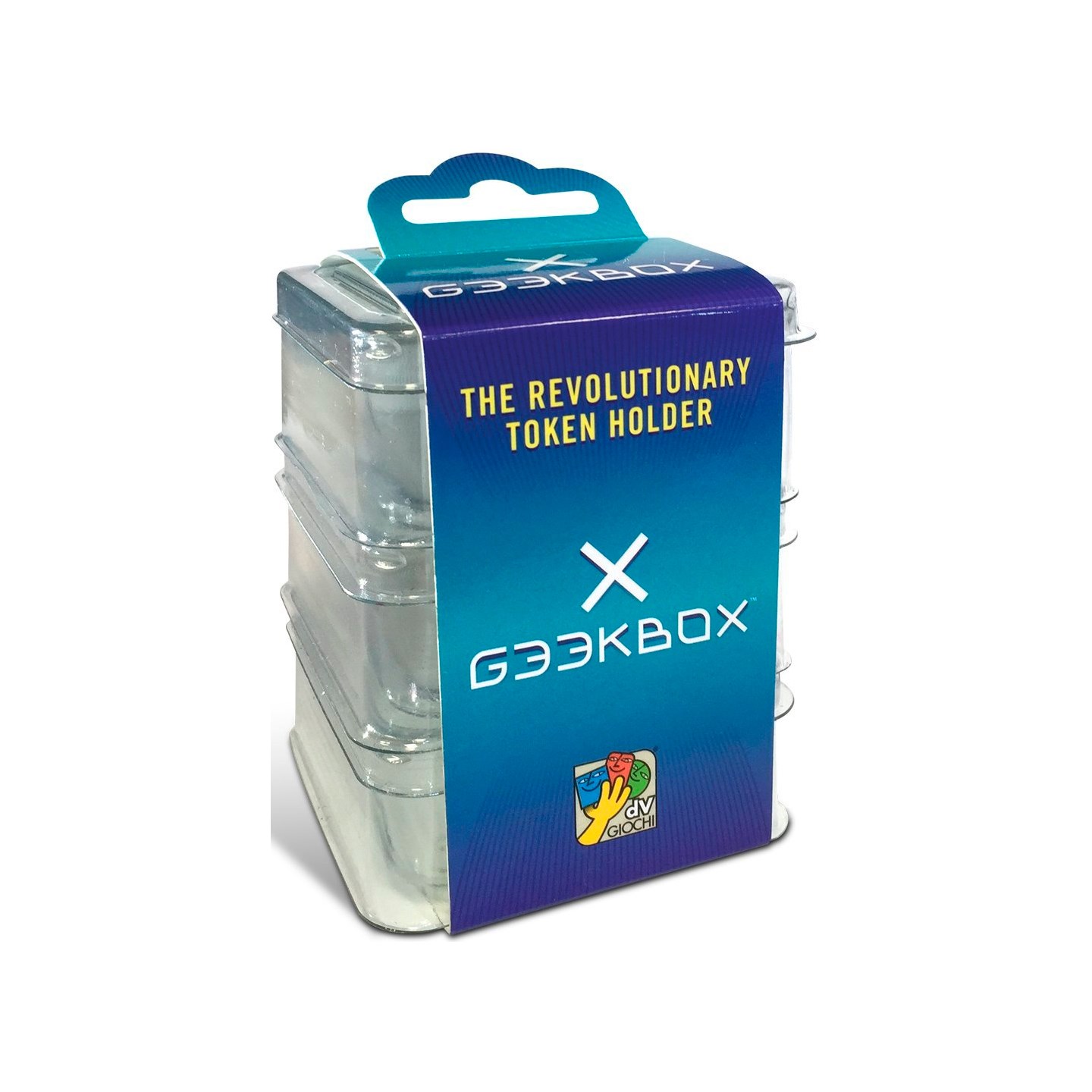 Geekbox Token Holder Regular - 3 st Förvaringslåda för brickar/tärningar++.