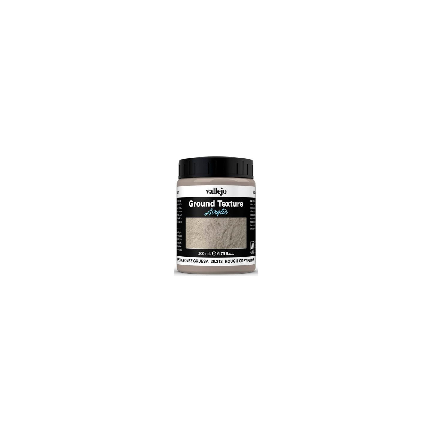 Vallejo Texture Grey Pumice 200 ml Resinpasta - Ground Texture Acrylic