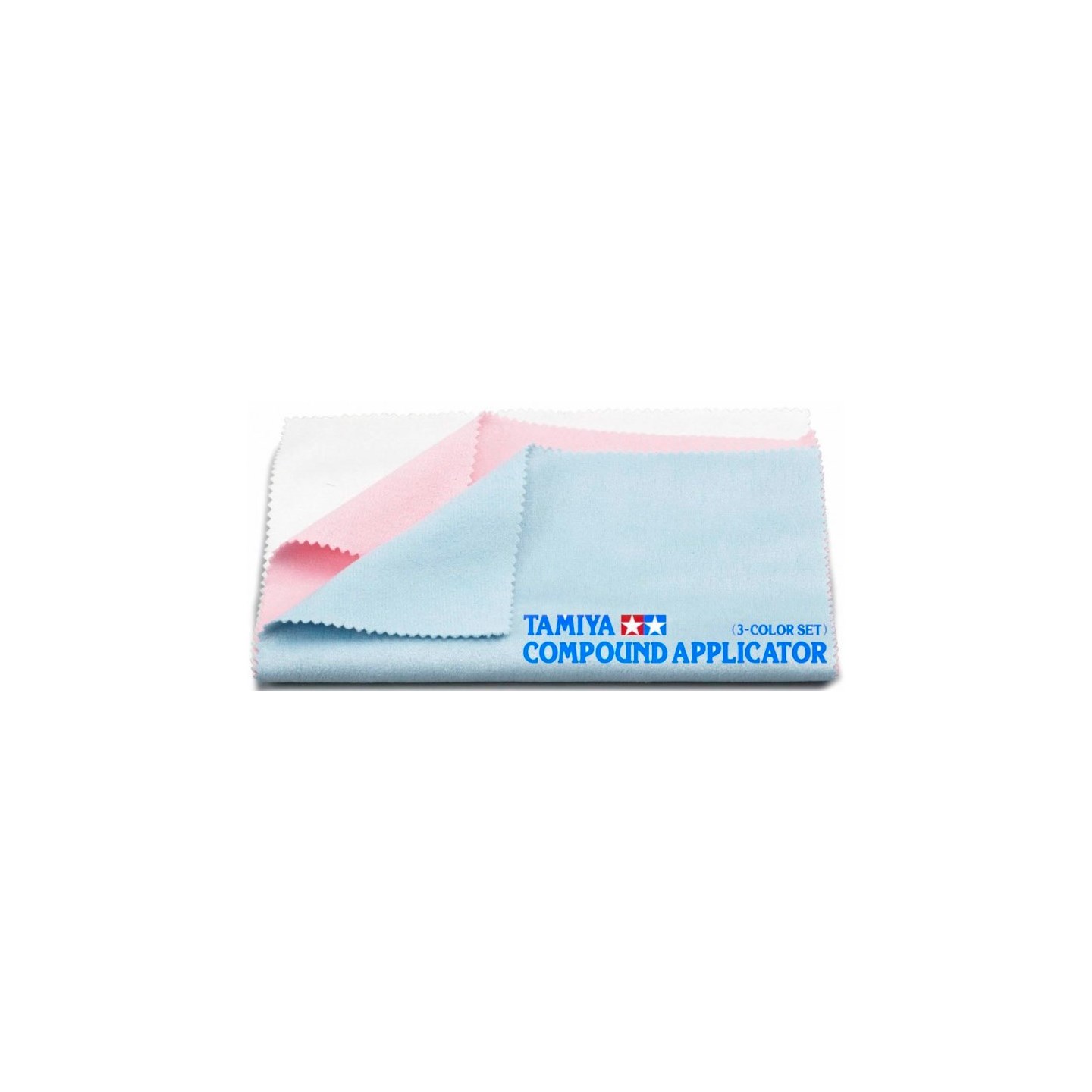 Tamiya Compound Applicator - 3 Color Set Speciell polerduk - utan sömmar