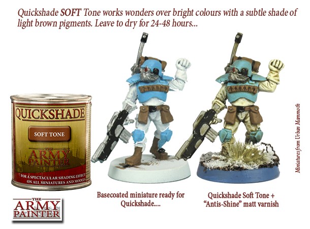 Army Painter Quickshade - Soft Tone Innehåller 250ml 