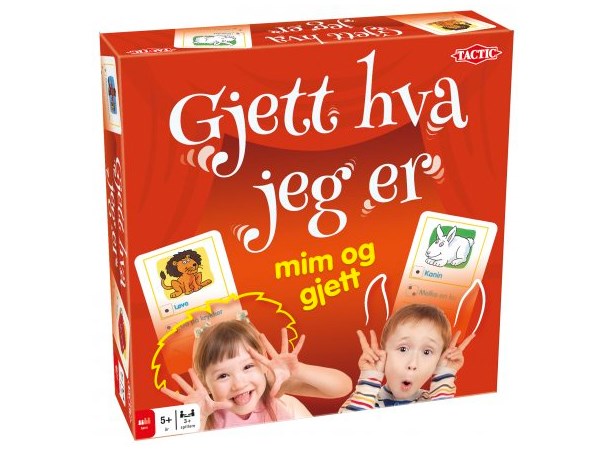 Gjett hva jeg er Brettspill Norsk utgave 