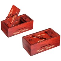 Japanese Secret Box Good Fortune Japansk hjärngympa - Kan du öppna lådan?