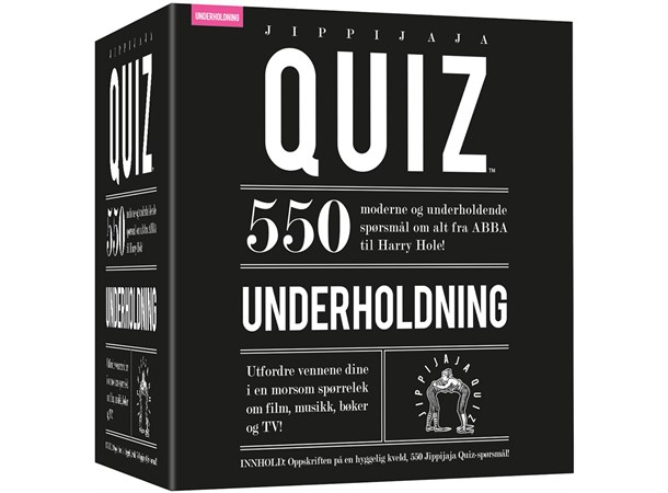 Jippijaja Quiz Underholdning Kortspill 