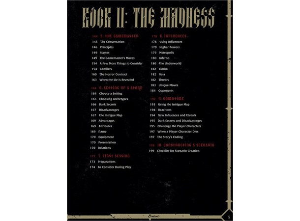 Kult RPG Core Rules Divinity Lost - 4th Edition - Regelbok 