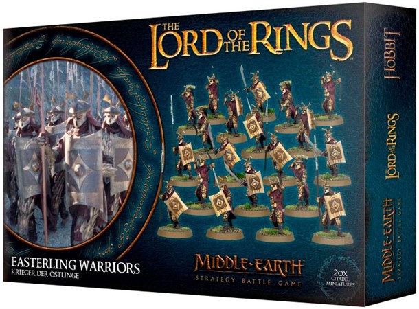 Lord of the Rings Easterling Warriors Middle-Earth Strategy Battle Game 