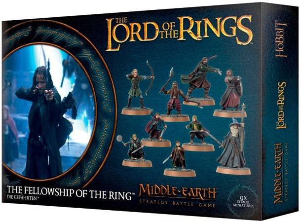 Lord of the Rings Fellowship of the Ring Middle-Earth Strategy Battle Game 