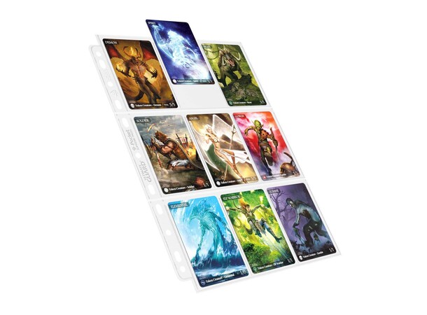 Pages 9-pocket x100 Klar Ultimate Guard Plastfickor 