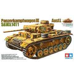 Panzerkampfwagen III Ausf.L Sd.Kfz141/1 Tamiya 1:35 Byggsats