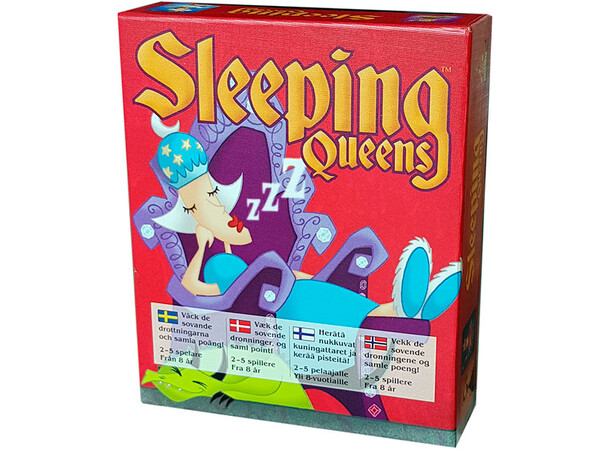 Sleeping Queens Kortspel Svensk utgåva