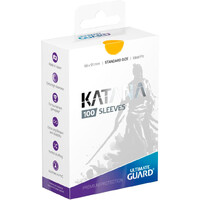 Sleeves Katana Gul 100 st 66x91 Ultimate Guard Kortskydd/DeckProtect