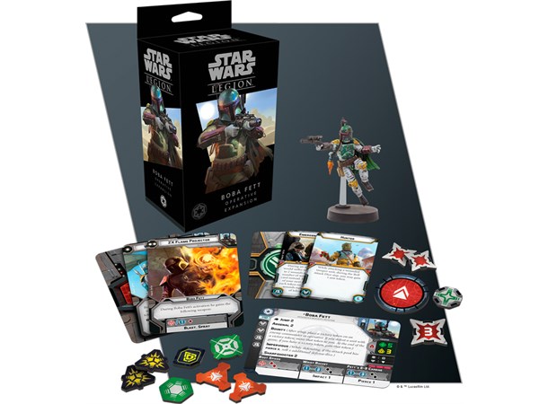Star Wars Legion Boba Fett Operative Exp Expansion till Star Wars Legion 