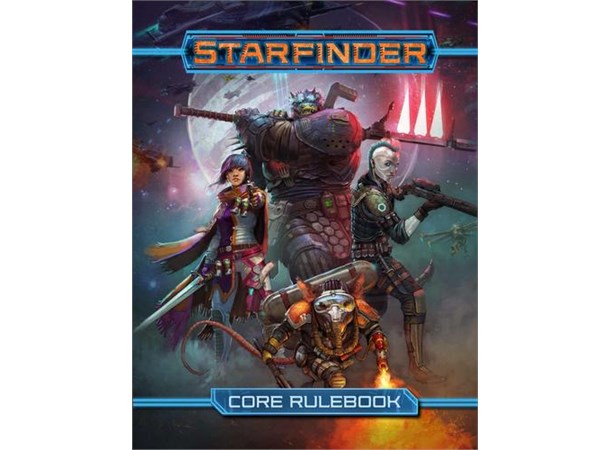 Starfinder RPG Core Rulebook Roleplaying Game - Regelbok 