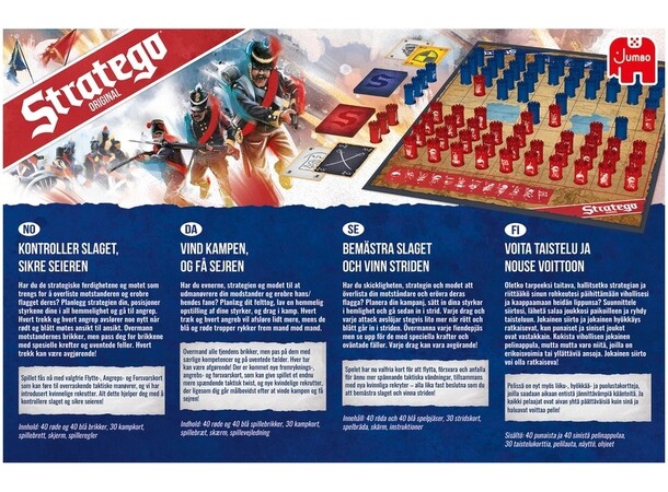 Stratego Original Brettspill Norsk utgave 