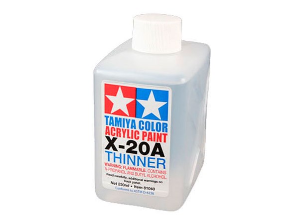 Tamiya Acryl/Poly Thinner X-20A - 250ml 