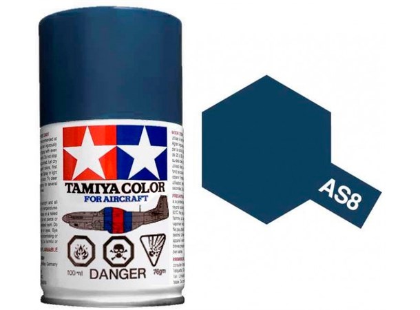 Tamiya Airspray AS-8 Navy Blue US Army Tamiya 86508 - 100ml 