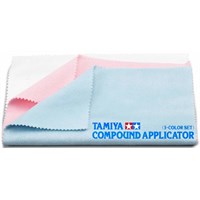 Tamiya Compound Applicator - 3 Color Set Speciell polerduk - utan sömmar