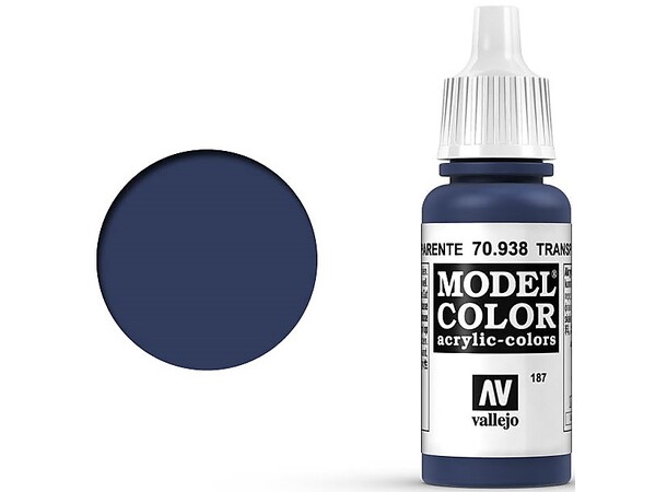 Vallejo Model Color Transp. Blue 17ml 