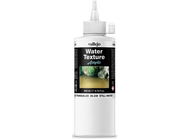 Vallejo Water Texture Acrylic 200ml Water Stilll Water