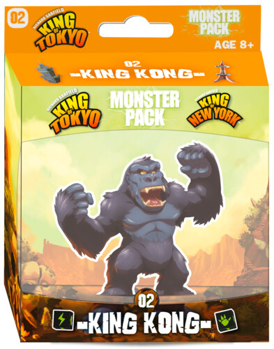 King of Tokyo Monster Pack 2 King Kong Expansion till King of Tokyo