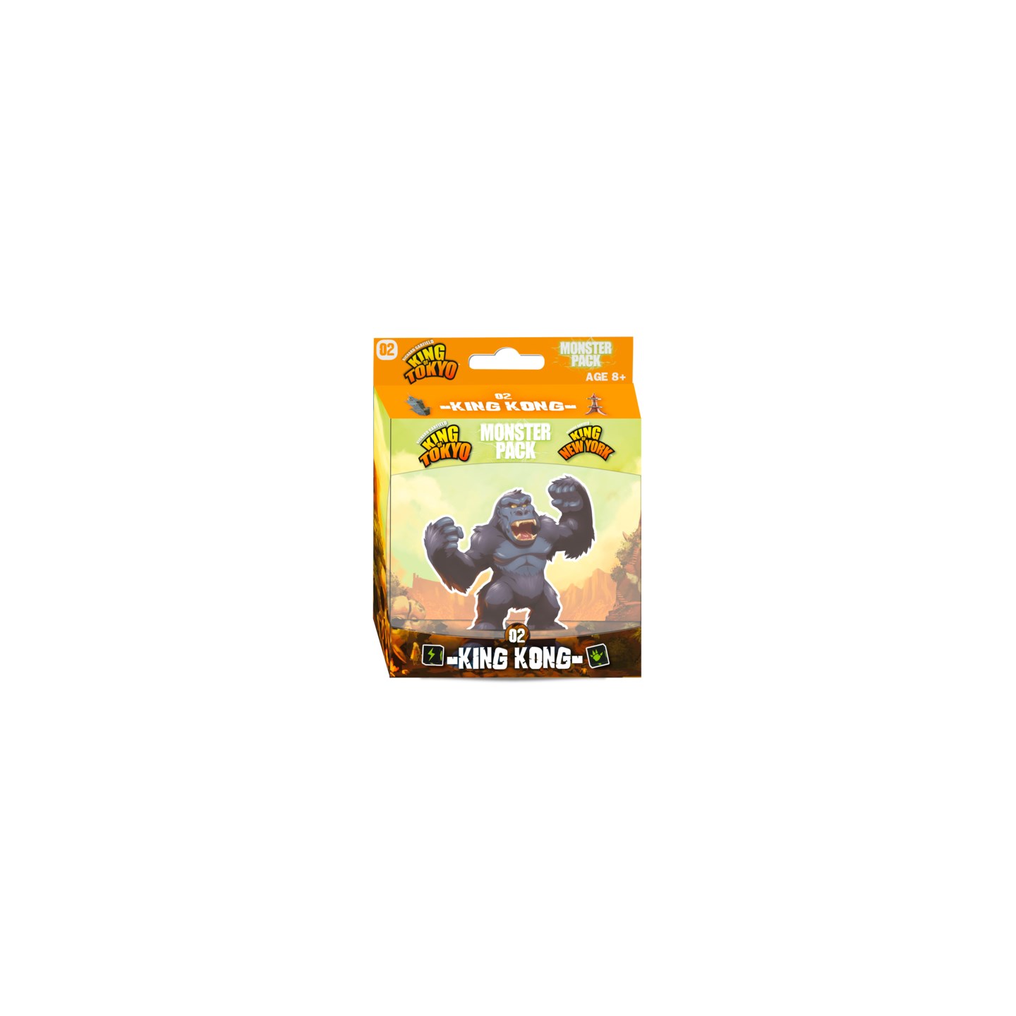 King of Tokyo Monster Pack 2 King Kong Expansion till King of Tokyo