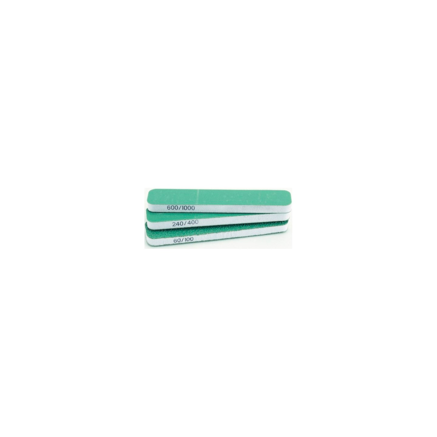 Vallejo Dual Grit Flexi Sanders 3st Dubbelsidiga borstblock - 90x19x6mm