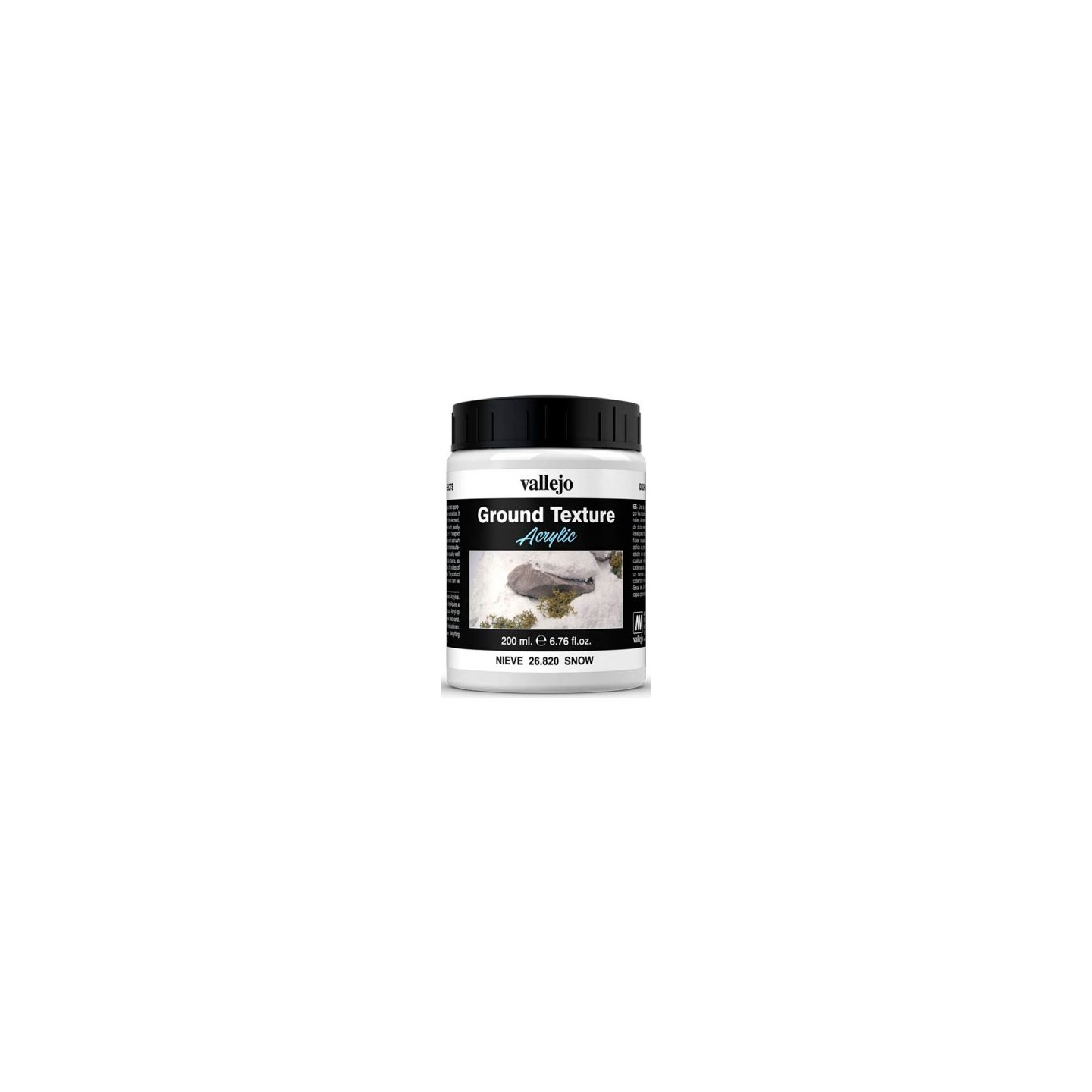 Vallejo Texture Snow 200 ml Ground Texture Acrylic
