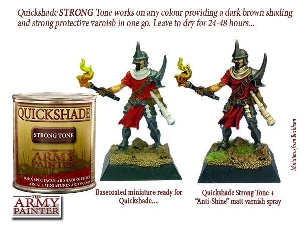 Army Painter Quickshade - Strong Tone Innehåller 250ml 