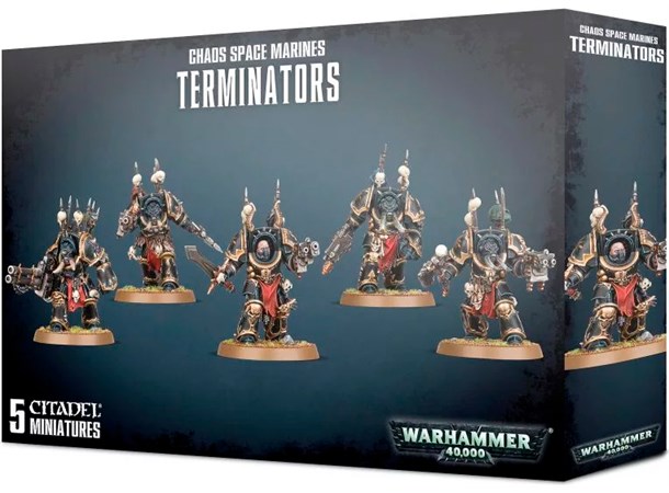 Chaos Space Marines Terminator Squad Warhammer 40K 