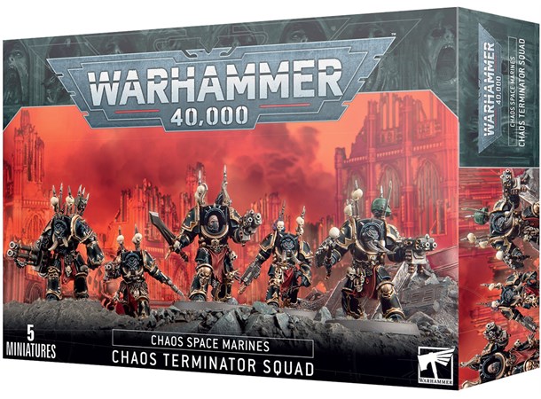 Chaos Space Marines Terminator Squad Warhammer 40K 