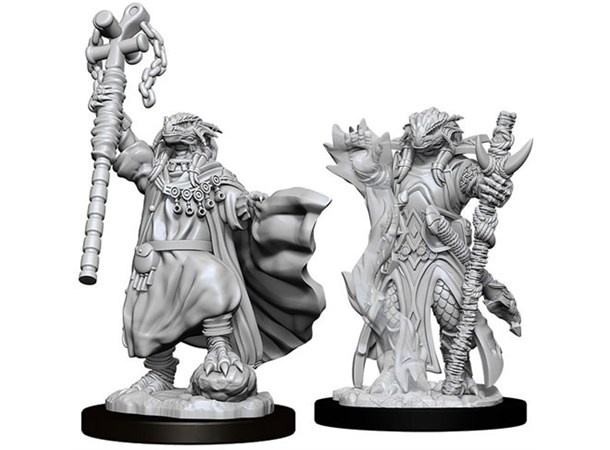 D&D Figur Nolzur Dragonborn Sorce Female Nolzur's Marvelous Miniatures - Ej målad 