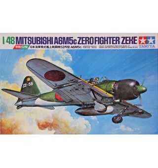 Mitsubishi A6M5c Zero Fighter Zeke Tamiya 1:48 Byggesett