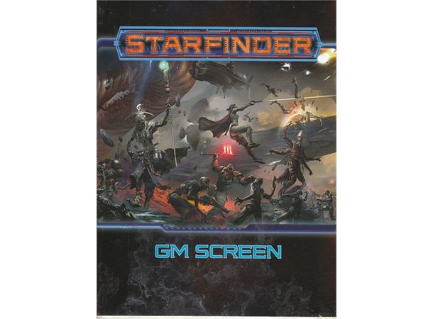 Starfinder RPG GM Screen Roleplaying Game - Game Master Skjerm 
