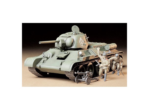 T34/76 Russian T34/76 Tank ChTZ Version Tamiya 1:35 Byggsats 