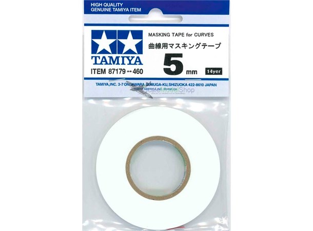 Tamiya Masking Tape For Curves - 5mm 