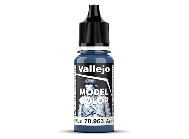 Vallejo Model Color Medium Blue 17ml 
