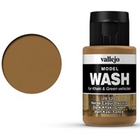 Vallejo Model Wash - Dark Khaki Green 35 ml