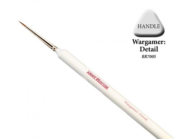 Wargamer Detail Brush Pensel 2/0 BR7005 Army Painter,  Red Sable, storlek #2/0 