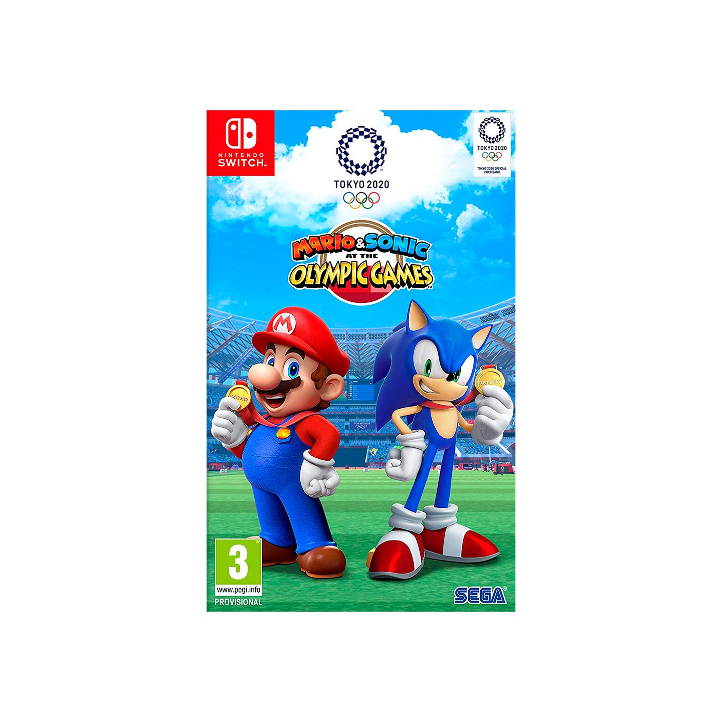 Mario & Sonic Olympic Games 2020 Switch Tokyo 2020